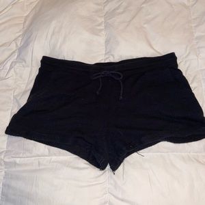 Women’s black shorts